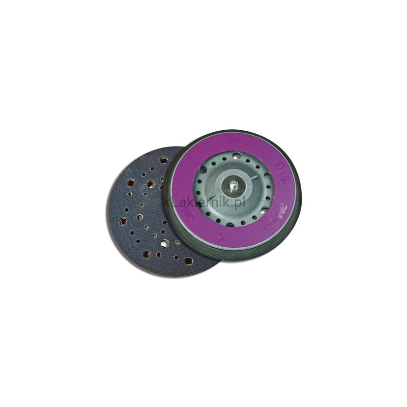 Wielootworowa podkładka do krążków na rzep Hookit 3M - 150 mm