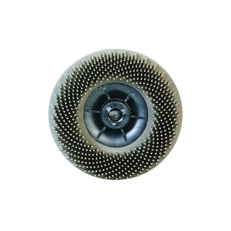 Szczotka czyszcząca 3M 07582 biała P120 Roloc Bristle Disc -