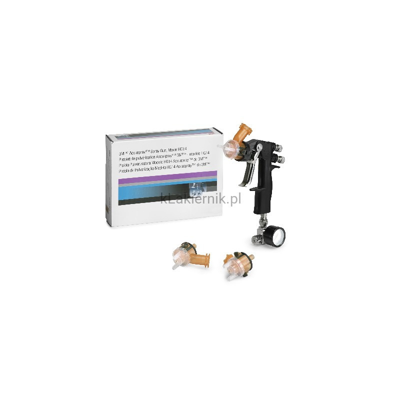 Pistolet lakierniczy 3M 16577 do podkładu i lakierów HVLP 1.4 -