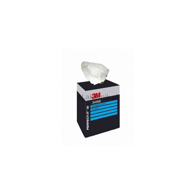 Ściereczki niepylące polerskie 3M 34568 - 37 x 38 cm - 275 szt