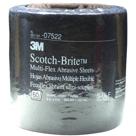 Włóknina ścierna szara 3M 07522 Ultra Fine Scotch-Brite