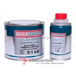 Podkład akrylowy TROTON HS 5:1 - kpl 0,5 L