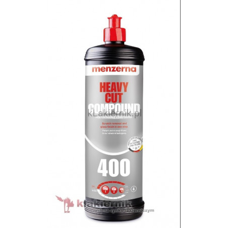 Pasta polerska Menzerna Heavy Cut Compound 400 - 1kg - ZESTAW: Pasta polerska Menzerna Heavy Cut Compound 400 - 1kg - ZESTAW: