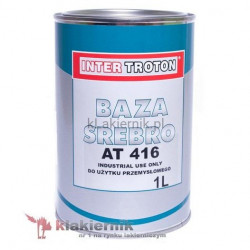 Lakier bazowy samochodowy TROTON srebro AT 416 - 1 L