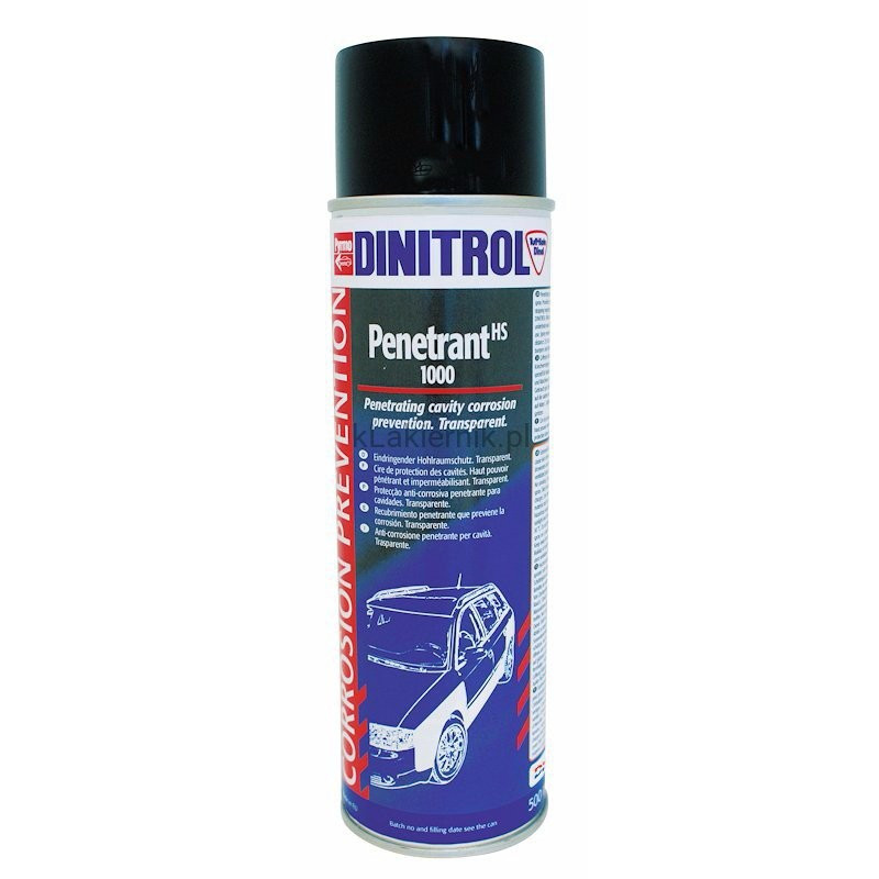 Środek do profili zamkniętych - Penetrant HS 1000 - spray 500 ml