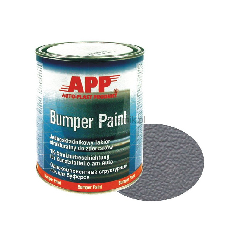 APP Lakier strukturalny do zderzaków Bumper Paint - 1 L