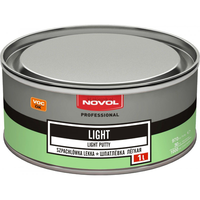 Szpachlówka wypełniająca lekka NOVOL Light - 1L