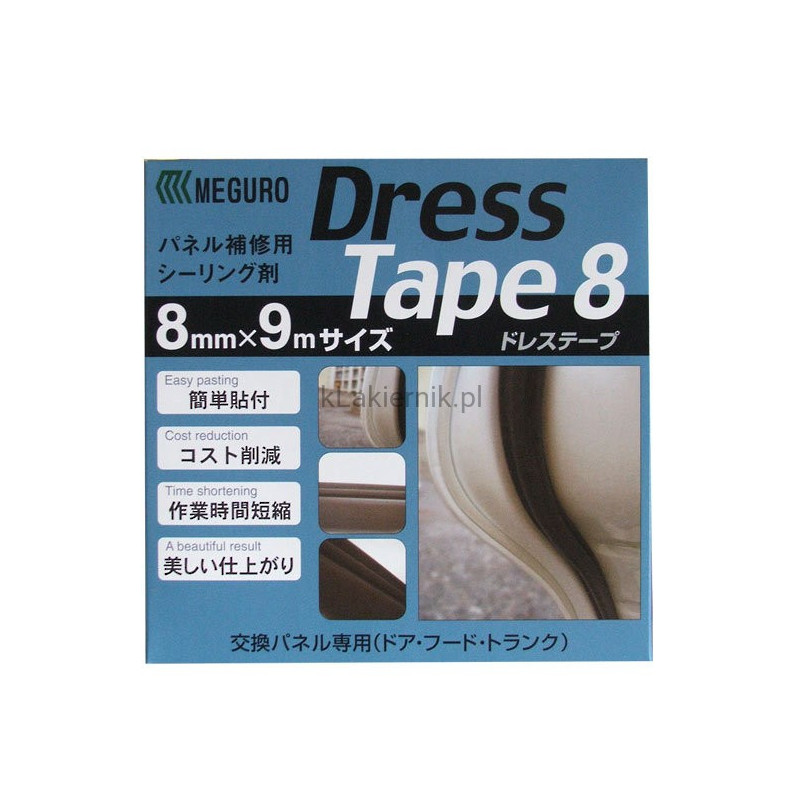 Taśma Meguro Dress Tape 9m - innowacyjne zastąpienie sylikonu -