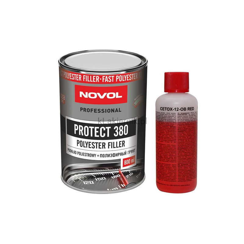 Podkład poliestrowy NOVOL PROTECT 380- kpl. (0,8+0,08) L