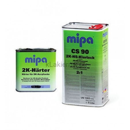Lakier bezbarwny MIPA CS90 - 2K HS - kpl (5+2,5) L