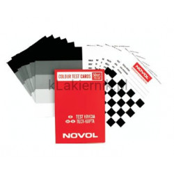 Test karty - test krycia Novol - 50 szt