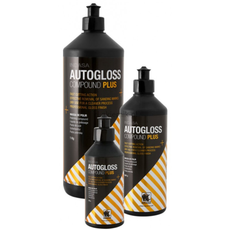Pasta polerska AUTOGLOSS COMPOUND Plus - INDASA - 1kg