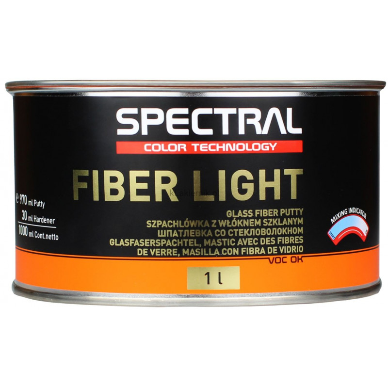Szpachlówka lekka z włóknem SPECTRAL FIBER LIGHT - 1L