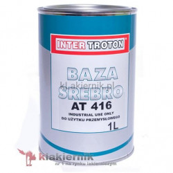 Lakier bazowy samochodowy TROTON srebro AT 416 - 3,75 L