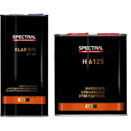 Lakier bezbarwny scratch resistant 2:1 SPECTRAL KLAR 575 -