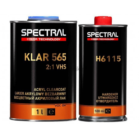 Dwuskładnikowy lakier bezbarwny 2:1 VHS SPECTRAL KLAR 565 -