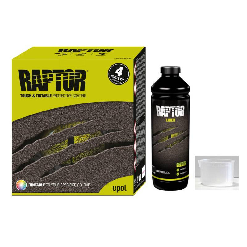 U POL - Raptor - zestaw 4 litry, Baranki i środki ochrony podwozia