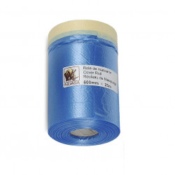 Folia maskująca z taśmą lakierniczą Cover Roll - INDASA 600mm x