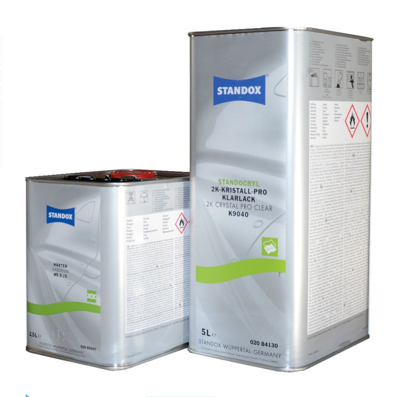 Lakier bezbarwny STANDOX KRISTALL-PRO K9040 - kpl. (5+2,5) L