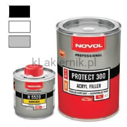 Podkład akrylowy wypełniający PROTECT 300 (NOVOL) - kpl.