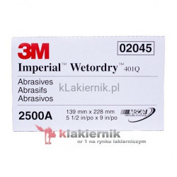 Papier ścierny 3M 20445 - Wetordry 401Q - P2500