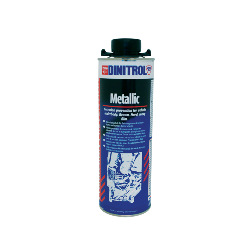 Wosk DINITROL (11152) do ochrony podwozia - METALLIC - 1 L