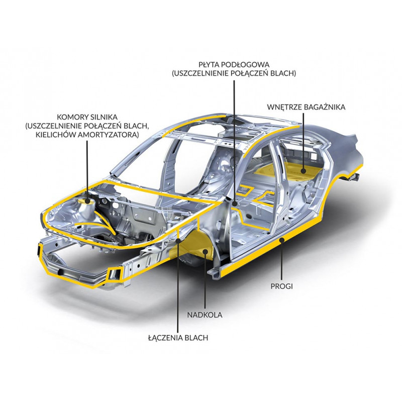 Masa natryskowa Novol STP FLOW