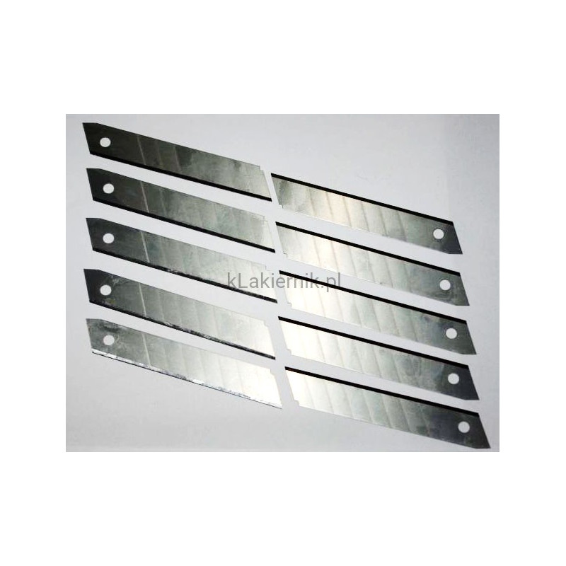 Ostrza łamane do noża KAEM 18 mm - 10 szt