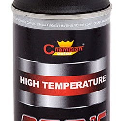 Lakier żaroodporny uniwersalny - 400ml - CZARNY +400ºC