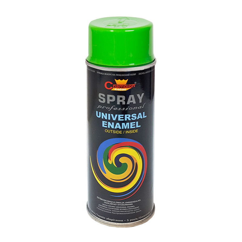 Lakier Uniwersalny SPRAY - 400ml - zielony jasny ( RAL 6018 )