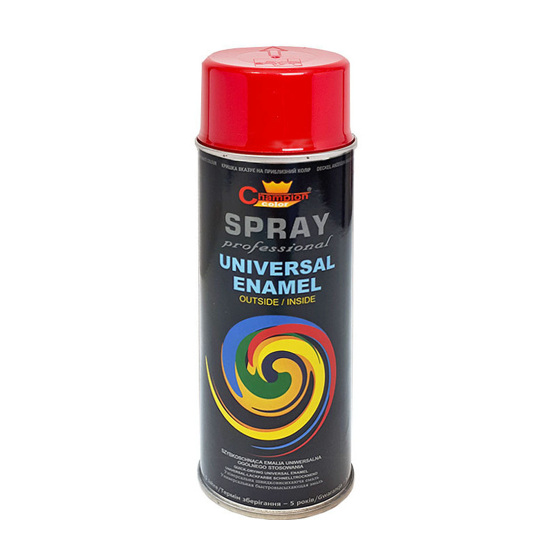 Lakier Uniwersalny SPRAY - 400ml - czerwony jasny ( RAL 3020)