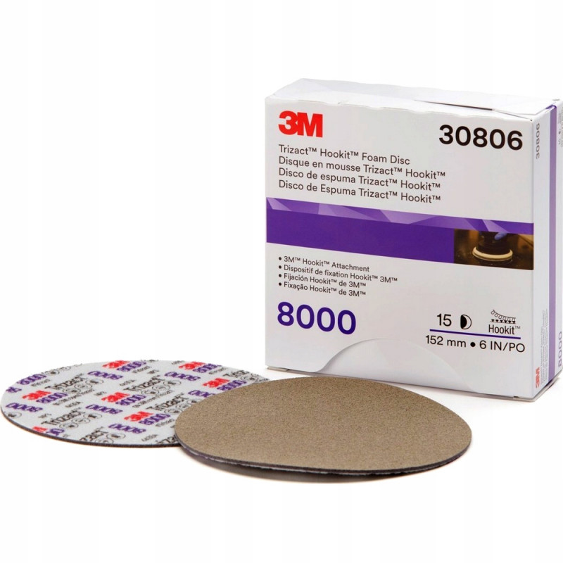 Krążek ścierny 3M 50414 Trizact 150 mm - P3000