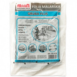 Folia ochronna MAAN - gruba plus 0,025 mm - 20 m2
