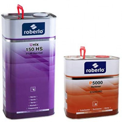 Lakier bezbarwny Roberlo 150 HS - kpl. (5+2,5) L