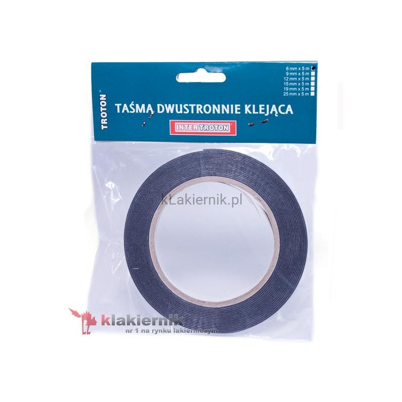 Taśma dwustronna TROTON - 19 mm x 5 m