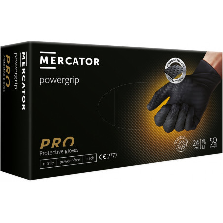 Rękawice nitrylowe MERCATOR GOGRIP - 1 para