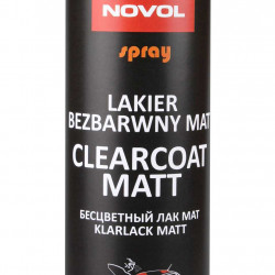 Lakier Novol bezbarwny Matowy - spray 500 ml