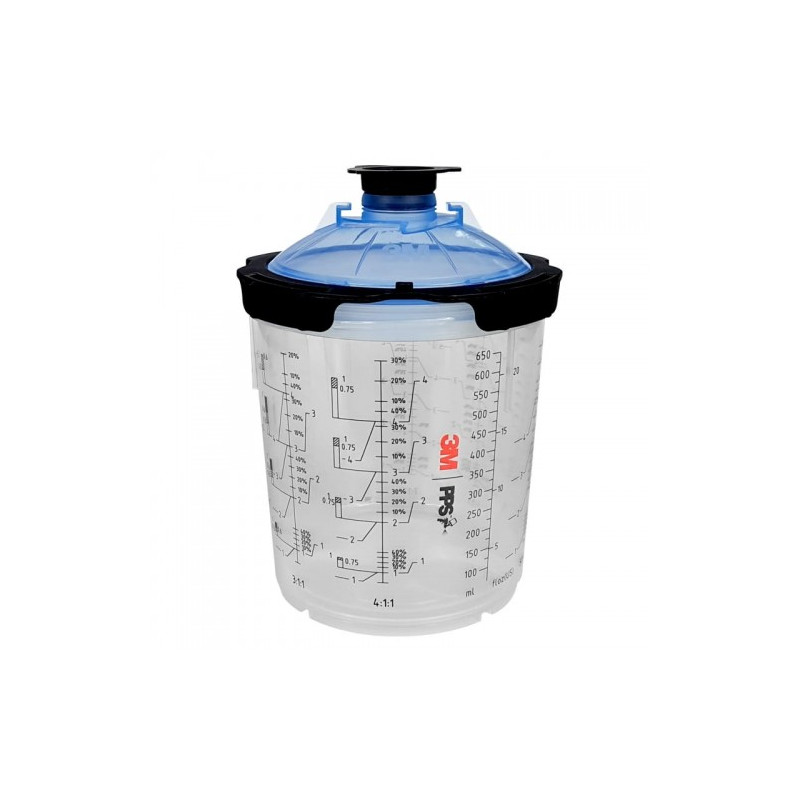 Zestaw Kubków 3M 26000 Standard PPS - 200 mikronów, 650 ml