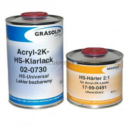 Lakier bezbarwny STANDOX Grasolin HS - kpl 5 L