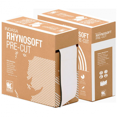 Papier ścierny INDASA na gąbce - RHYNOSOFT ROLL - 25m