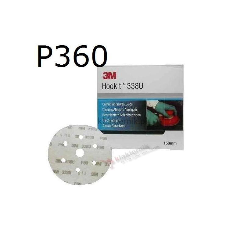 Krążek ścierny 3M 50508 - 338U - 7 otw - P360