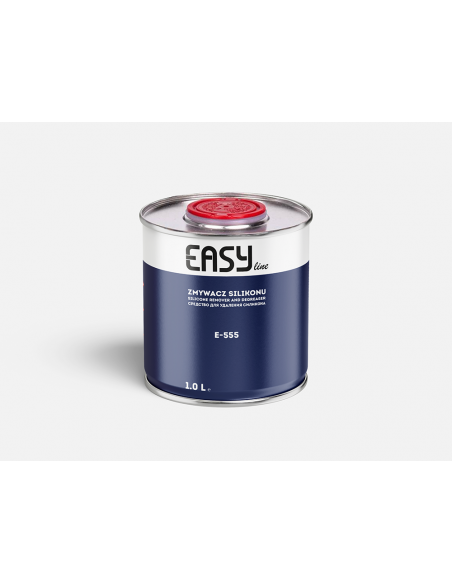 zmywacz silikonu EASY e-555 1L do odtłuszczania powierzchni przed lakierowaniem