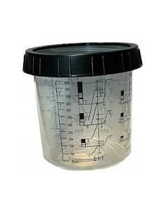 Italko kubek twardy PPS +pierścień 1 szt