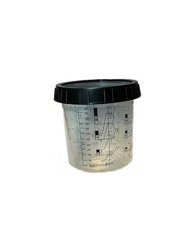 Italko kubek twardy PPS +pierścień 1 szt