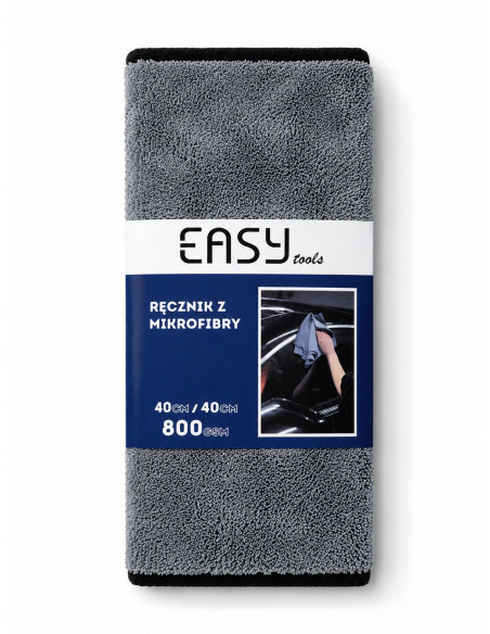 EasyTools ręcznik z mikrofibry 40x40 800gsm