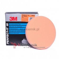 Gąbka polerska 3M 09550 pomarańczowa do Fast Cut - 150 mm