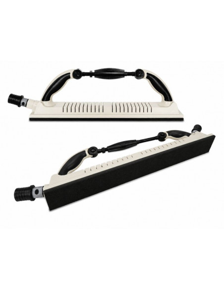 EasyTools Blok szlifierski z regulacją płaszczyzny roboczej i odsysem 70x400mm