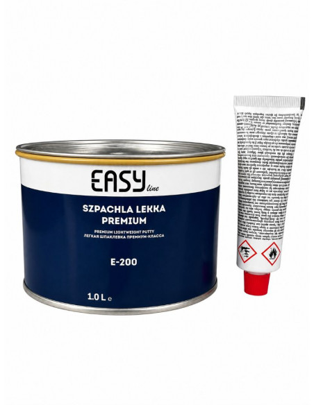 Szpachla Lekka Premium 1L + Utwardzacz E-200 EASY