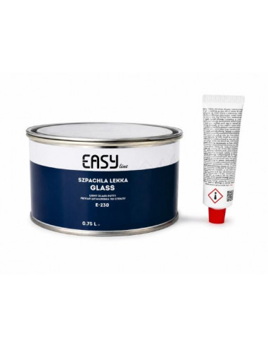 EasyTools Szpachla Lekka Glass 0,75L + Utwardzacz