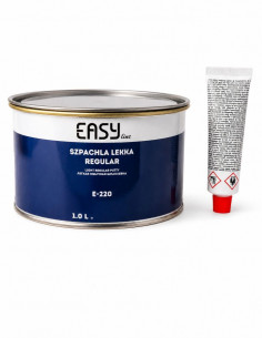 Szpachla Lekka Regular 1L + Utwardzacz E-220 EASY
